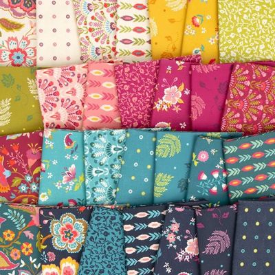 Moda Fabric Sitara by Crystal Manning - Fat Quarter Bundle