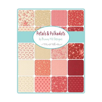 Moda Petals & Polka Dots by Bunny Hill Designs - Charm Pack