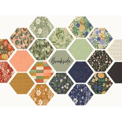 Moda Fabric Brookside by One Canoe Two - Charm Pack
