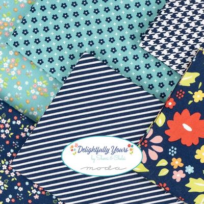 Moda Delightfully Yours by Sherri & Chelsi - Charm Pack