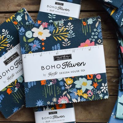 Moda Fabric Boho Haven by Fancy That  - Charm Pack