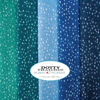 Moda Fabric Dotty Thatched by Robin Pickens - Charm Pack