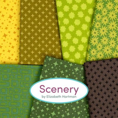 Moda Fabric Scenery by Elizabeth Hartman - Jelly Roll