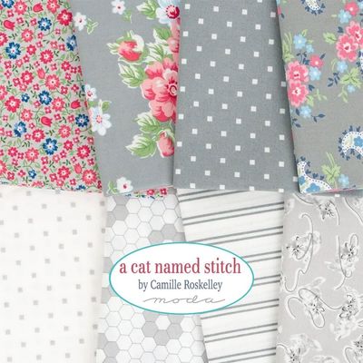 Moda a Cat Named Stitch by Camille Roskelley - Jelly Roll