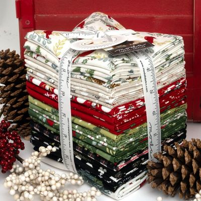 Moda Christmas Fabric Winter Friends by Deb Strain - Fat Quarter Bundle