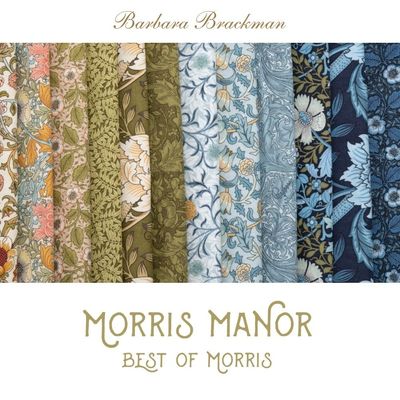 Moda William Morris Manor by Barbara Brackman - Layer Cake