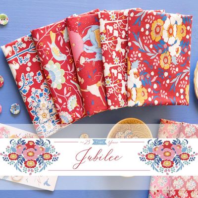 Tilda Fabric - Jubilee Fat Eighth 1/8 Bundle