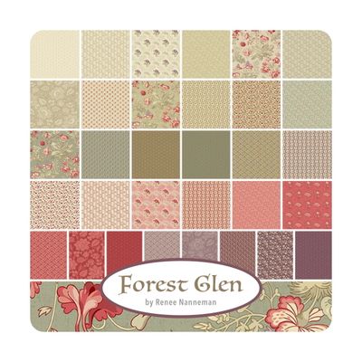 Forest Glen Charm Pack by Renee Nanneman for Andover Fabrics