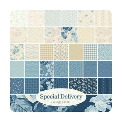 Special Delivery Fat Quarter Bundle - by Laundry Basket Quilts for Andover Fabrics