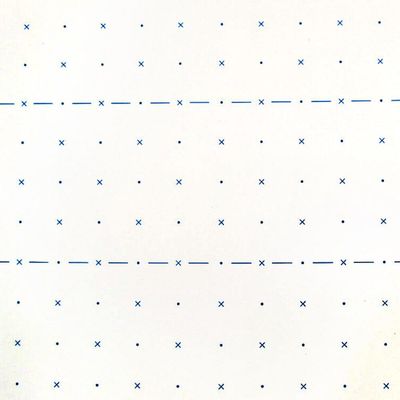 Sewing Pattern Paper Spot Dot Cross for Marking Designs