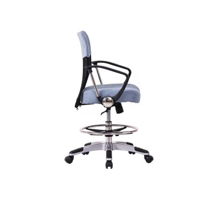 Horn Lux-i Sewing Arm Chair - for Adjustable Height Sewing & Cutting - Sky Blue