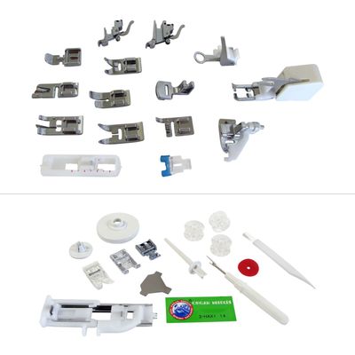 Janome DC2050 Budget Computerised Sewing Machine + 15-Piece Presser Feet Set