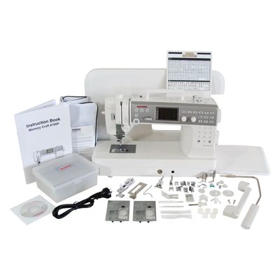 Janome Memory Craft MC6700P Semi-Industrial Sewing Machine - Best for Quilting Pro