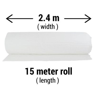 Matilda's Own Ultra Soft Wool Poly Batting (240cm Width) - Whole Roll 15m