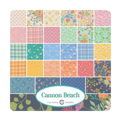Moda Fabric Cannon Beach by Crystal Manning - Charm Pack
