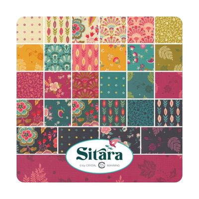 Moda Fabric Sitara by Crystal Manning - Jelly Roll