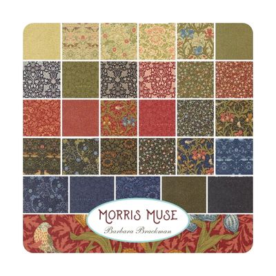 Moda William Morris Muse by Barbara Brackman - Layer Cake