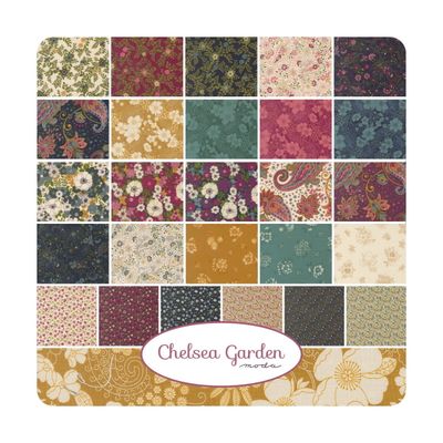 Moda Fabric Chelsea Garden 2026 - Charm Pack 5" Square