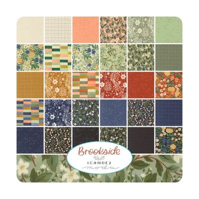 Moda Fabric Brookside by One Canoe Two - Charm Pack