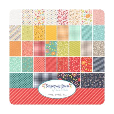 Moda Delightfully Yours by Sherri & Chelsi - Charm Pack
