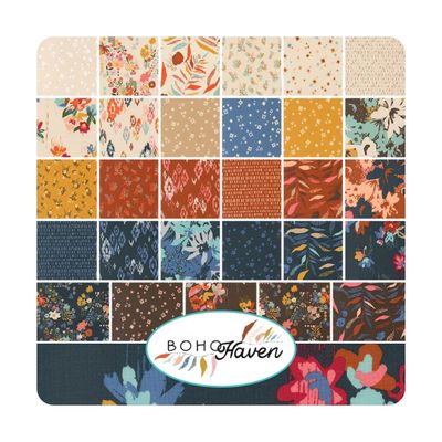 Moda Fabric Boho Haven by Fancy That  - Charm Pack