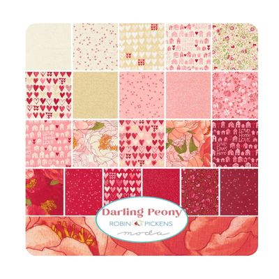 Moda Darling Peony by Robin Pickens - Charm Pack