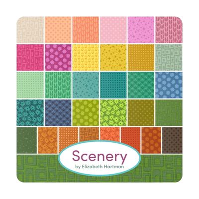 Moda Fabric Scenery by Elizabeth Hartman - Jelly Roll