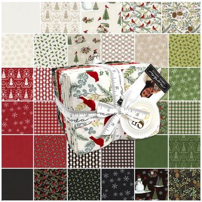 Moda Christmas Fabric Winter Friends by Deb Strain - Fat Quarter Bundle
