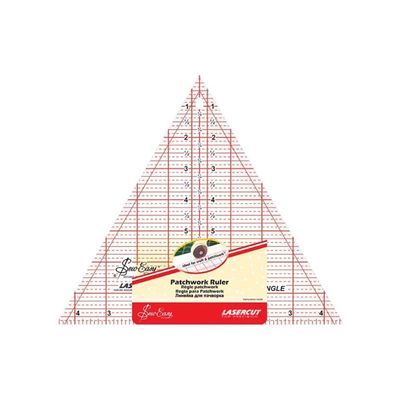 Sew Easy Patchwork Quilting Ruler Set - Triangles for Rotary Cutting