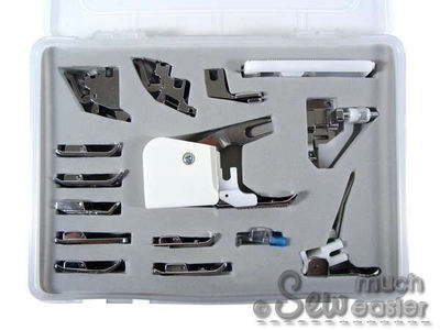 Standard Sewing Machine Presser Foot Set (Universal for Low Shank 7mm & 5mm machines)