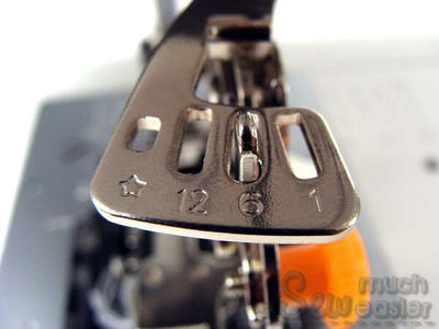 Ruffler Foot (Suits Low Shank 7mm and 5mm machines)