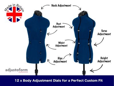 Adjustoform Sew Deluxe Leg Form Trousers Mannequin Petite Size (Extra Small)