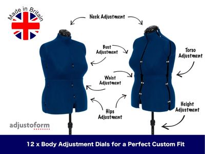 Adjustoform Sew Deluxe Leg Form Trousers Mannequin Size C (Large)