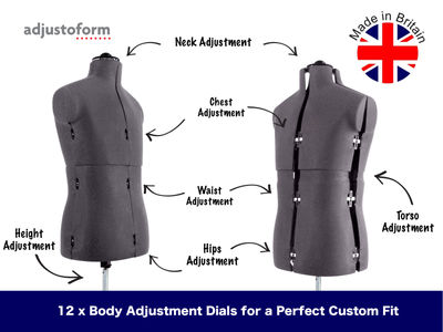 Adjustoform SupaFit Male Mannequin for Tailoring / Trousers / Menswear