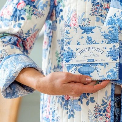 Tilda Fabric - Something Blue 5 inch Charm Pack