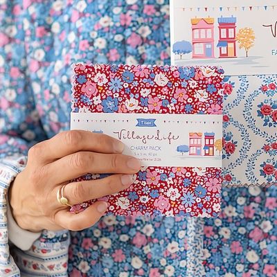 Tilda Fabric - Village Life 5 inch Charm Pack