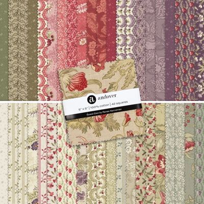 Forest Glen Charm Pack by Renee Nanneman for Andover Fabrics