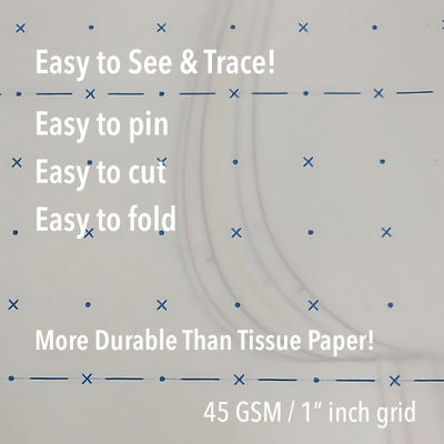 Pattern Making Paper Dot and Cross - Whole Roll 280m
