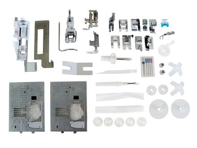 Janome Memory Craft MC6700P Semi-Industrial + The 9mm Ultimate Feet Set