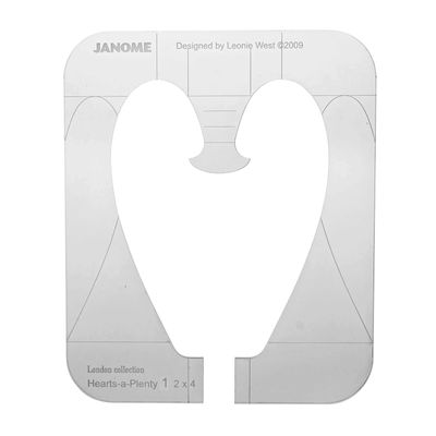 Janome Ruler Work Kit (RWK001) Quilting Templates for Ruler Work Foot