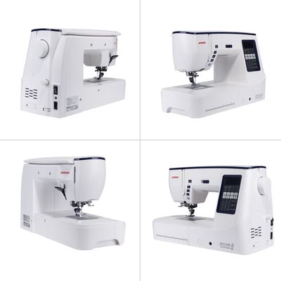 Janome Skyline S6 AE Sewing Machine + The 9mm Ultimate Feet Set for Better Value