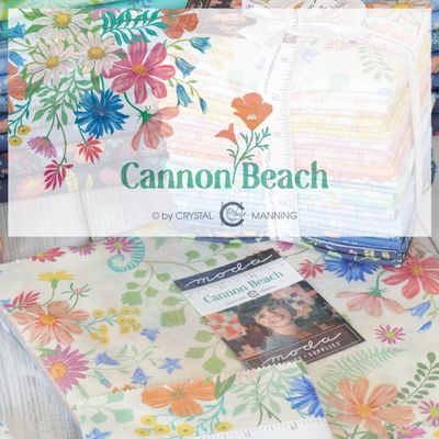 Moda Fabric Cannon Beach by Crystal Manning - Layer Cake