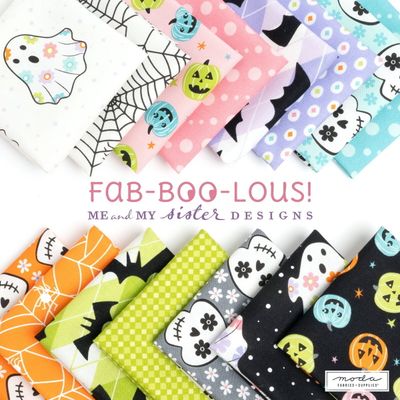 Moda Fabric Fab Boo Lous by Me & My Sister - Charm Pack