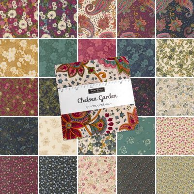 Moda Fabric Chelsea Garden 2026 - Charm Pack 5" Square