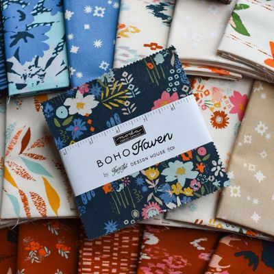 Moda Fabric Boho Haven by Fancy That  - Charm Pack