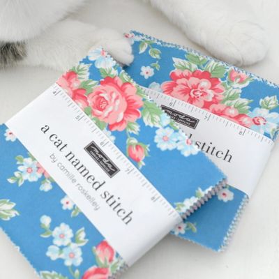 Moda a Cat Named Stitch by Camille Roskelley - Charm Pack