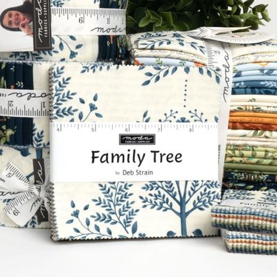 Moda Fabric Family Tree by Deb Strain - Charm Pack