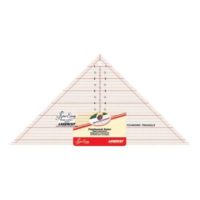 Sew Easy Patchwork Quilting Ruler Set - Triangles for Rotary Cutting