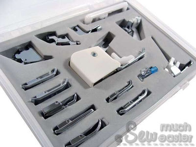 Standard Sewing Machine Presser Foot Set (Universal for Low Shank 7mm & 5mm machines)