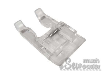 Open Toe Applique Foot Clear (Universal for 7mm & 5mm machines)